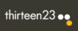 thirteen23 logo