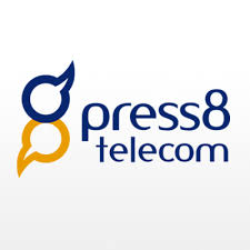 Press8 Telecom logo