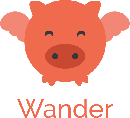 Wander logo
