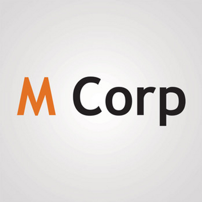 M Corp logo