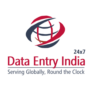 Data Entry India 24x7 logo