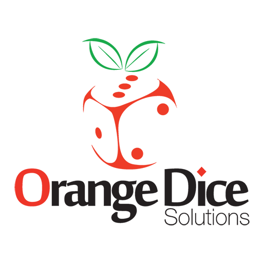 Orange Dice Solutions logo